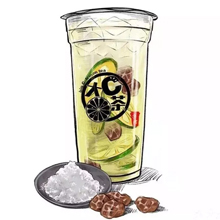 台湾老盐柠檬茶